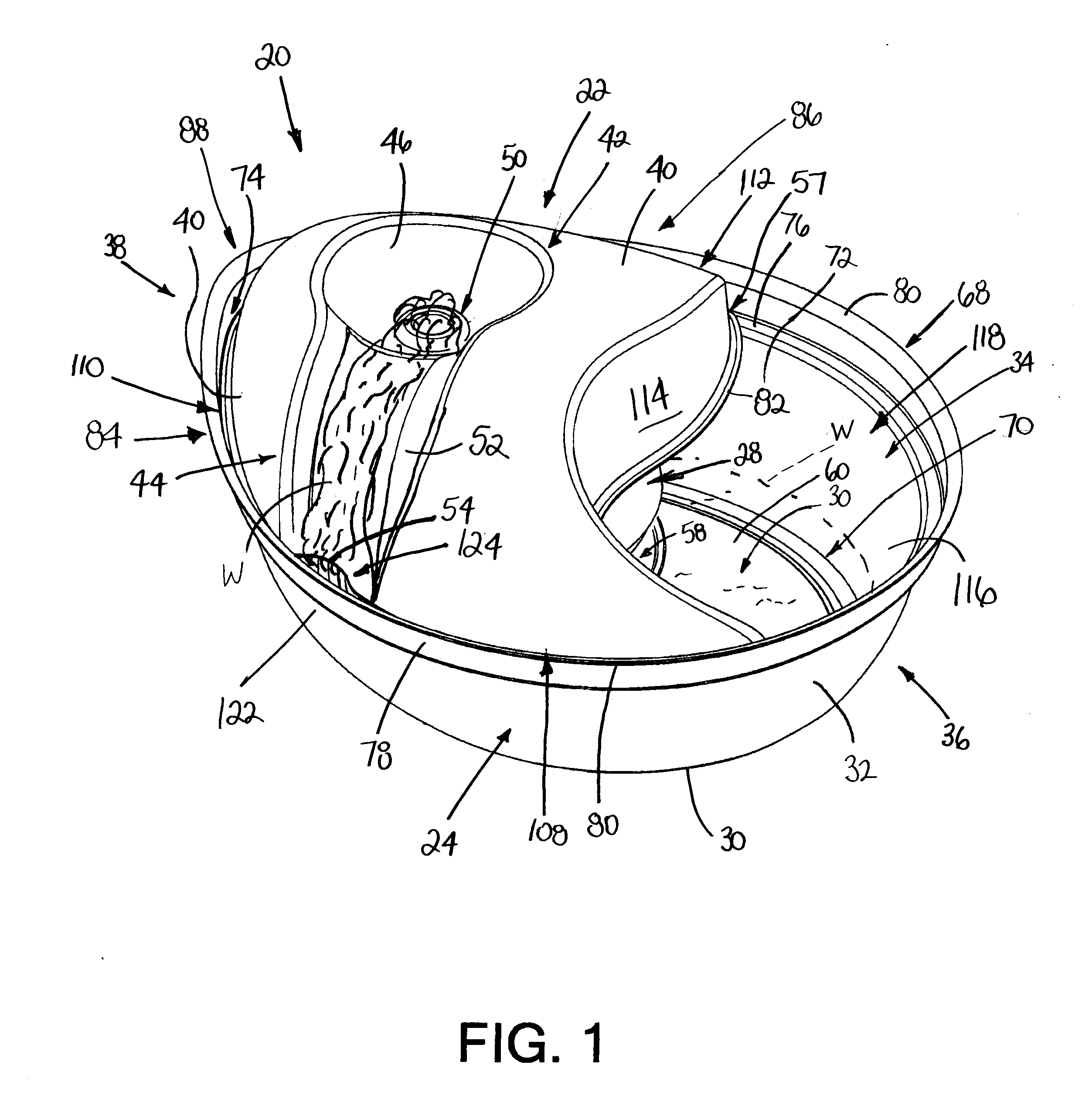 Pet Fountain Assembly