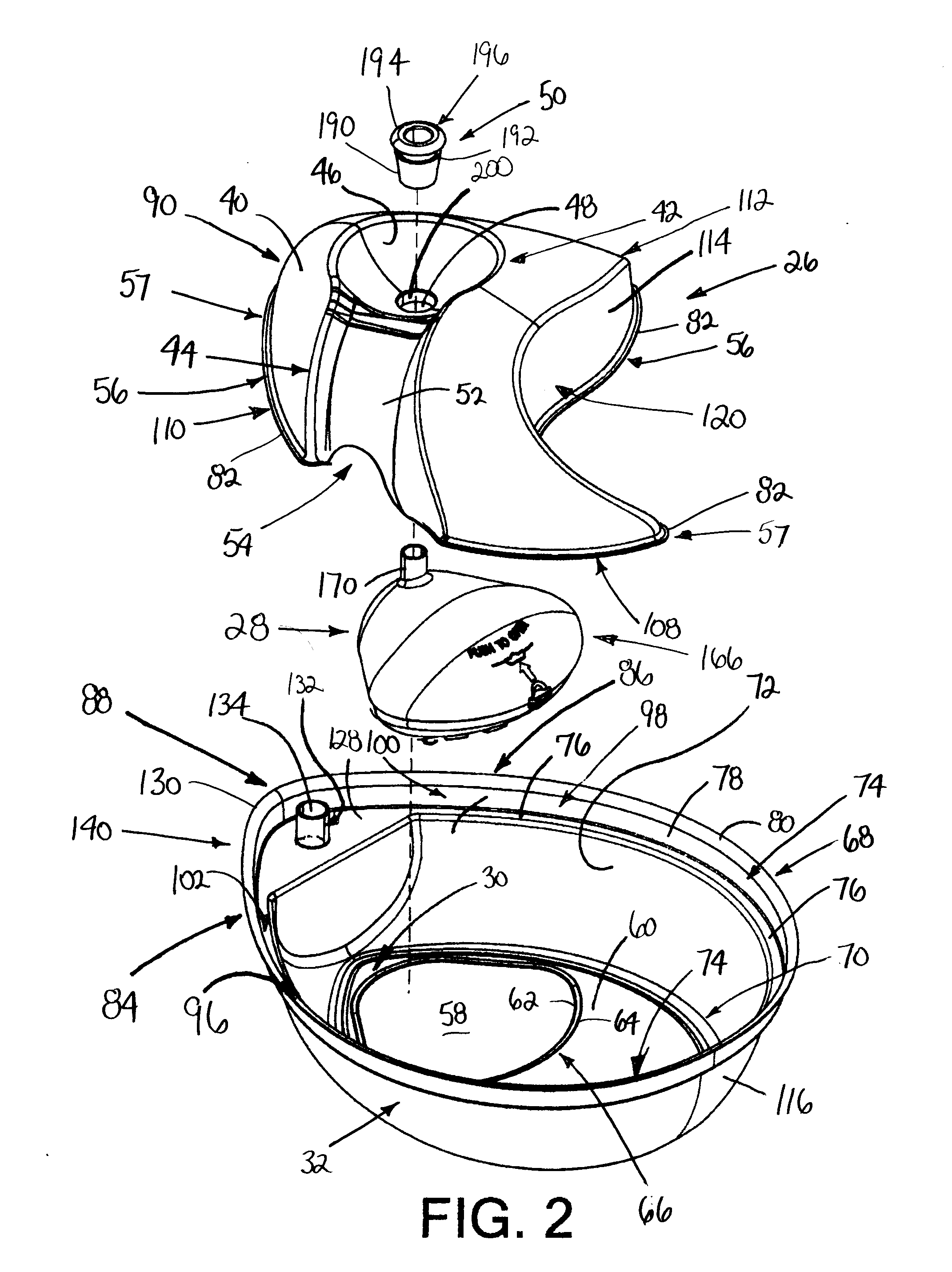 Pet Fountain Assembly