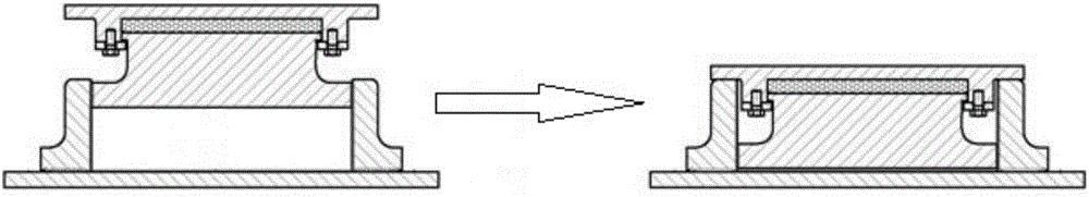 Overloading yield type wind-resistant support