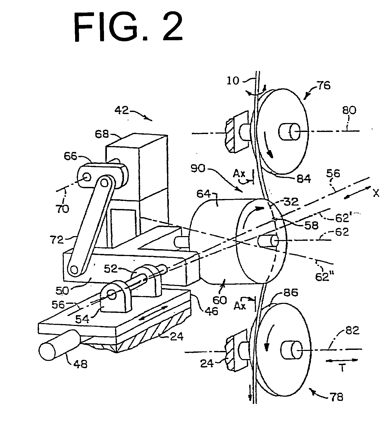 Method of imparting twist to optical fiber