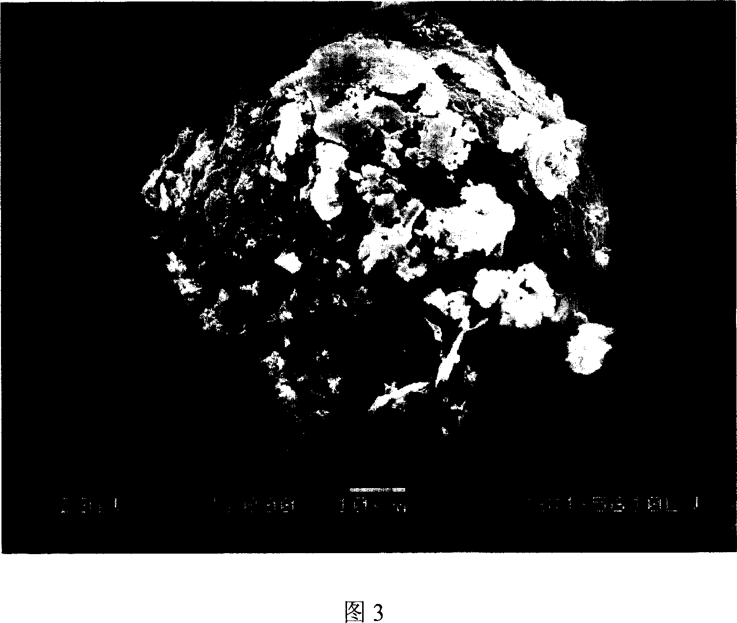 Core/shell type polyurethane magnetic compound microsphere, preparation method and use thereof