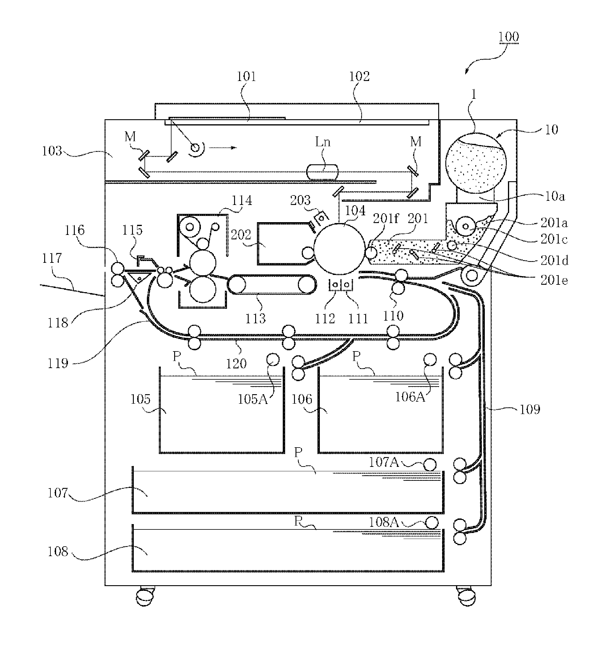 Developer supply container and developer supplying system