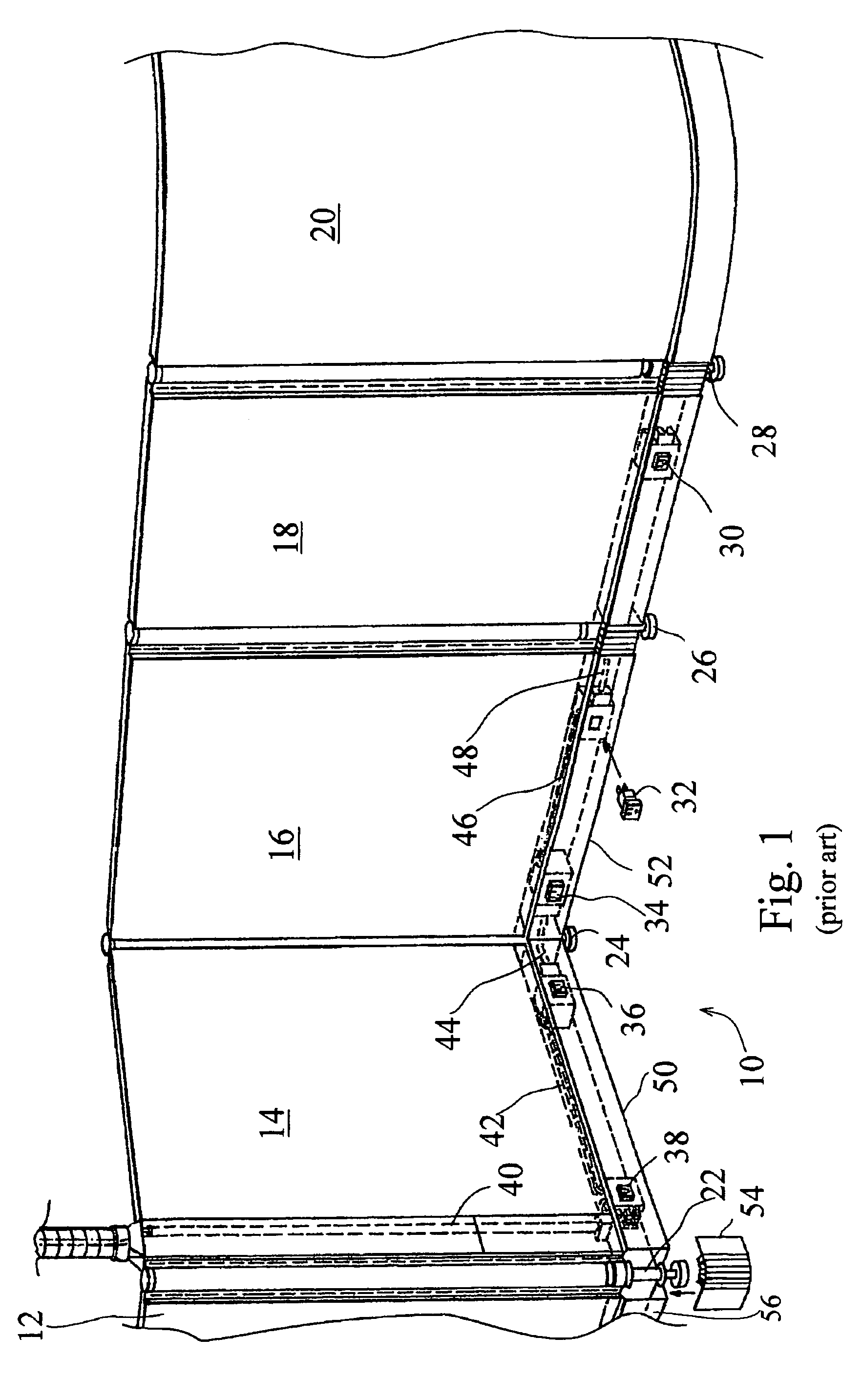 Method of branching power around an obstacle