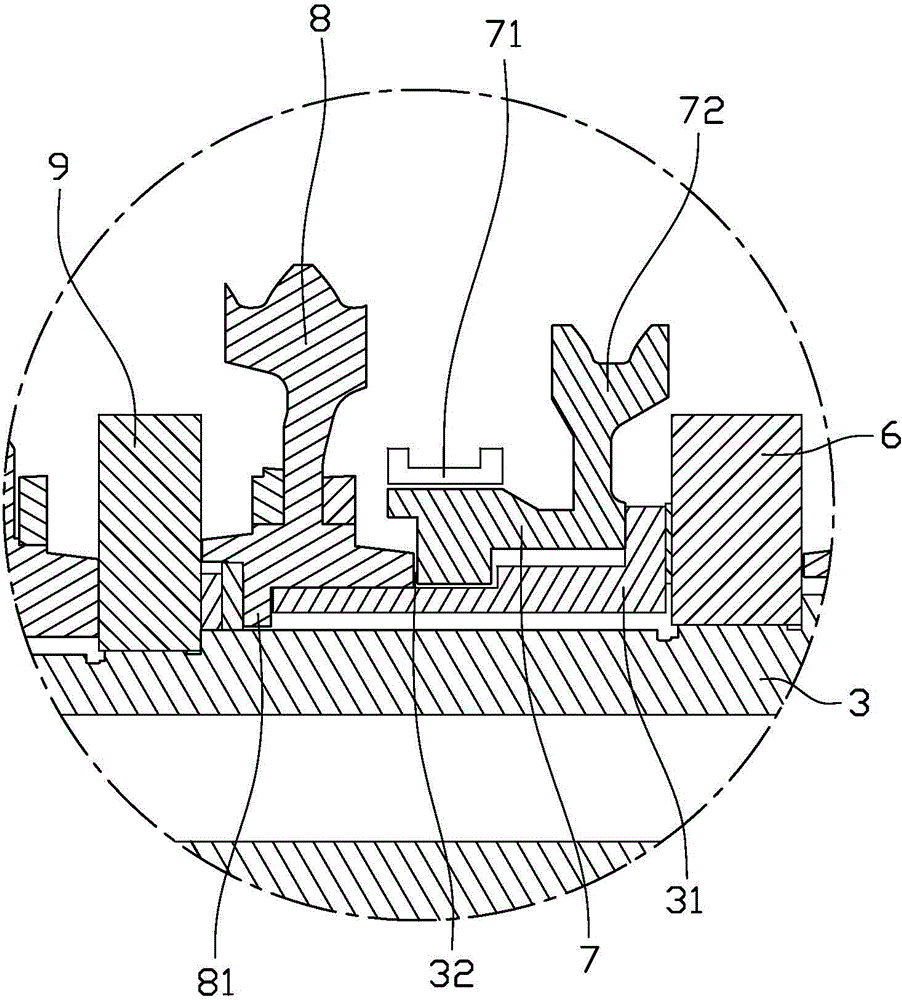 Seven-speed double-clutch type automatic transmission