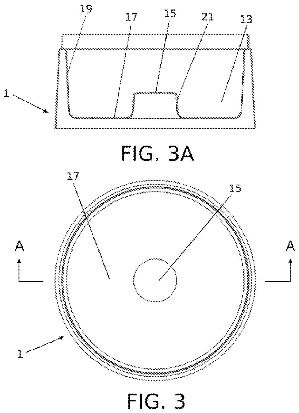 Litter scooping receptacle