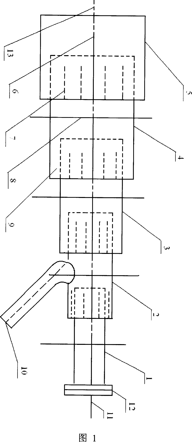 Automatic foam eliminating machine