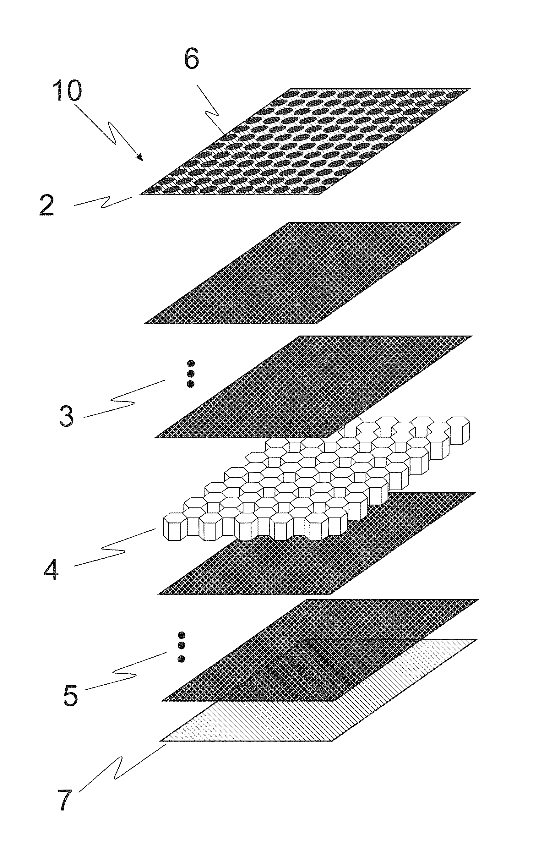 Air vehicle with a slip protecting and gas sealing composite floor