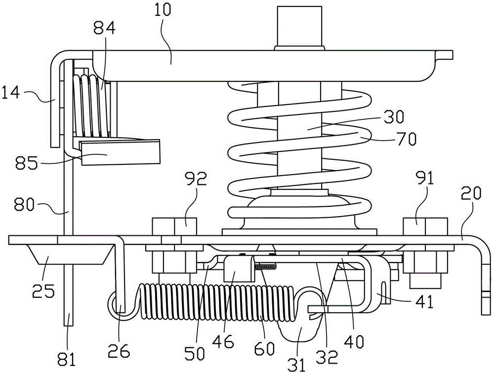 car hood lock structure