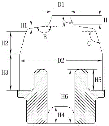 Constant contact steel spring crack preventing method and vertical backstop