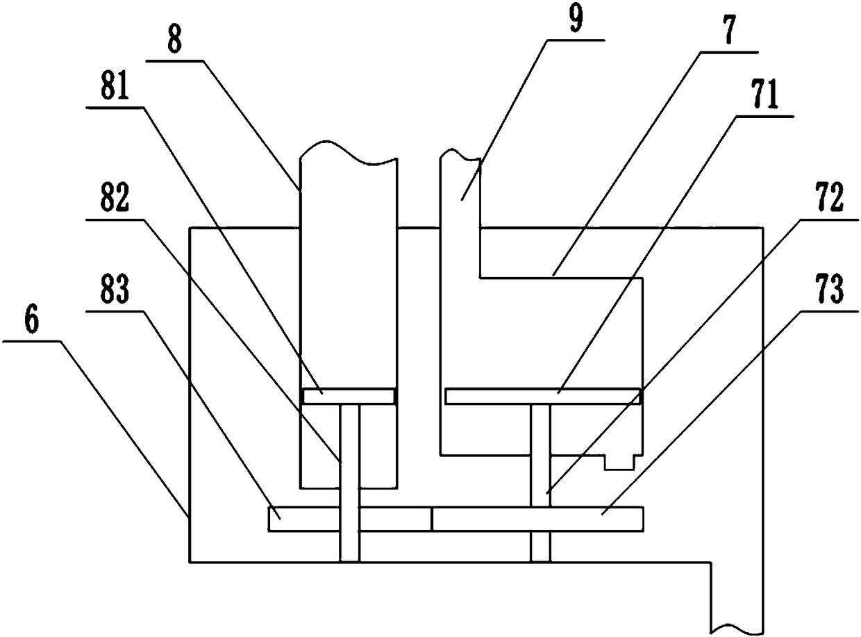 Cloth dehydrator with self-adaptive damping device