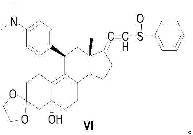 A kind of preparation method of ulipristal acetate and its intermediate