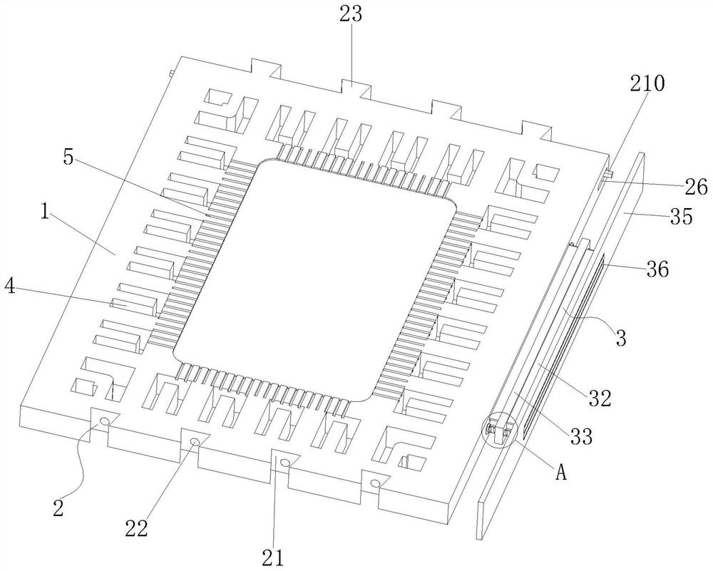 A lead frame of a high-power drive circuit and its production method