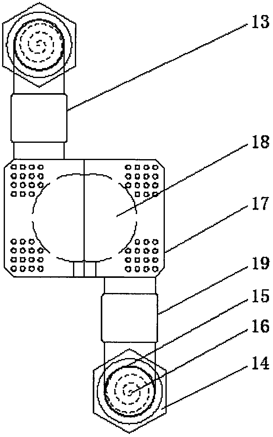 Supercapacitor recovery discharging device