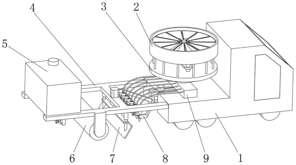 A large-scale Suaeda salsa coastal beach restoration method and equipment based on land cultivation