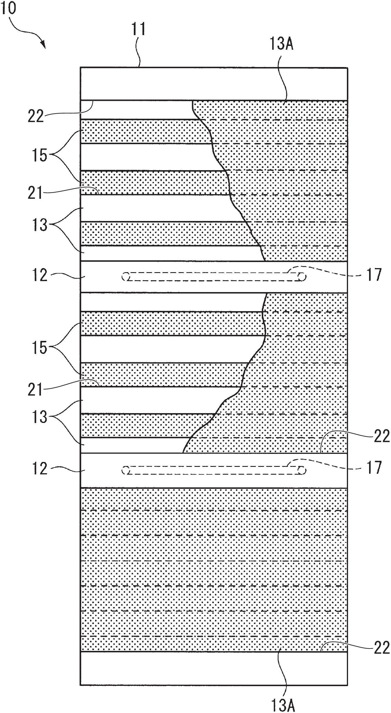 Stave, blast furnace, and blast furnace operation method