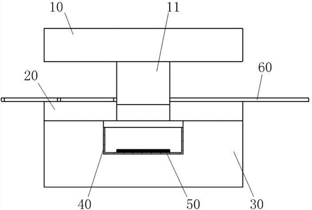 Automatic ejection mechanism and die