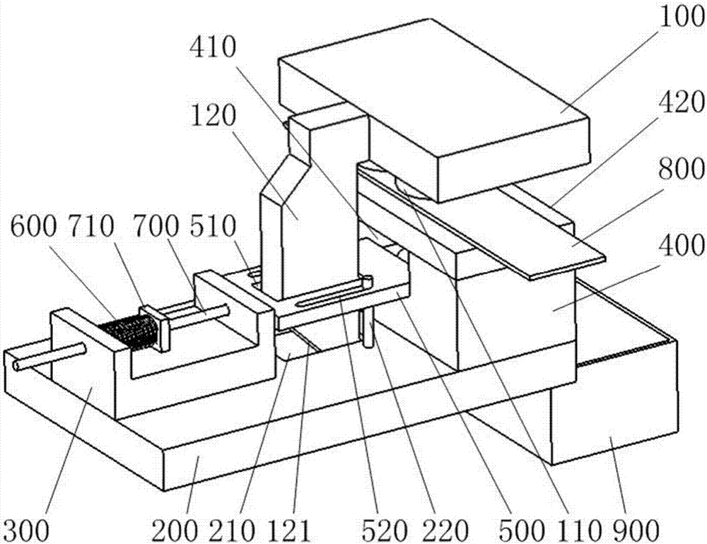 Automatic ejection mechanism and die