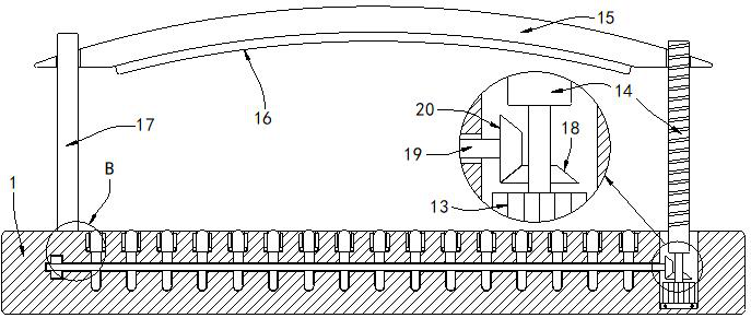 Hemostasis compression device capable of adjusting compression intensity for department of cardiology