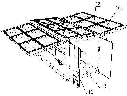 Standard movable light steel production line and self-adaption supply method thereof