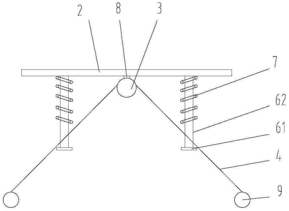 Auxiliary safety mechanism of rotorcraft