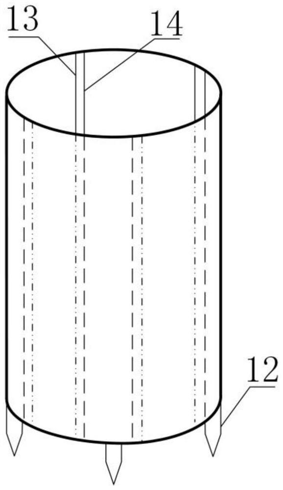 Construction quality control device for solidified soil pile and construction method thereof