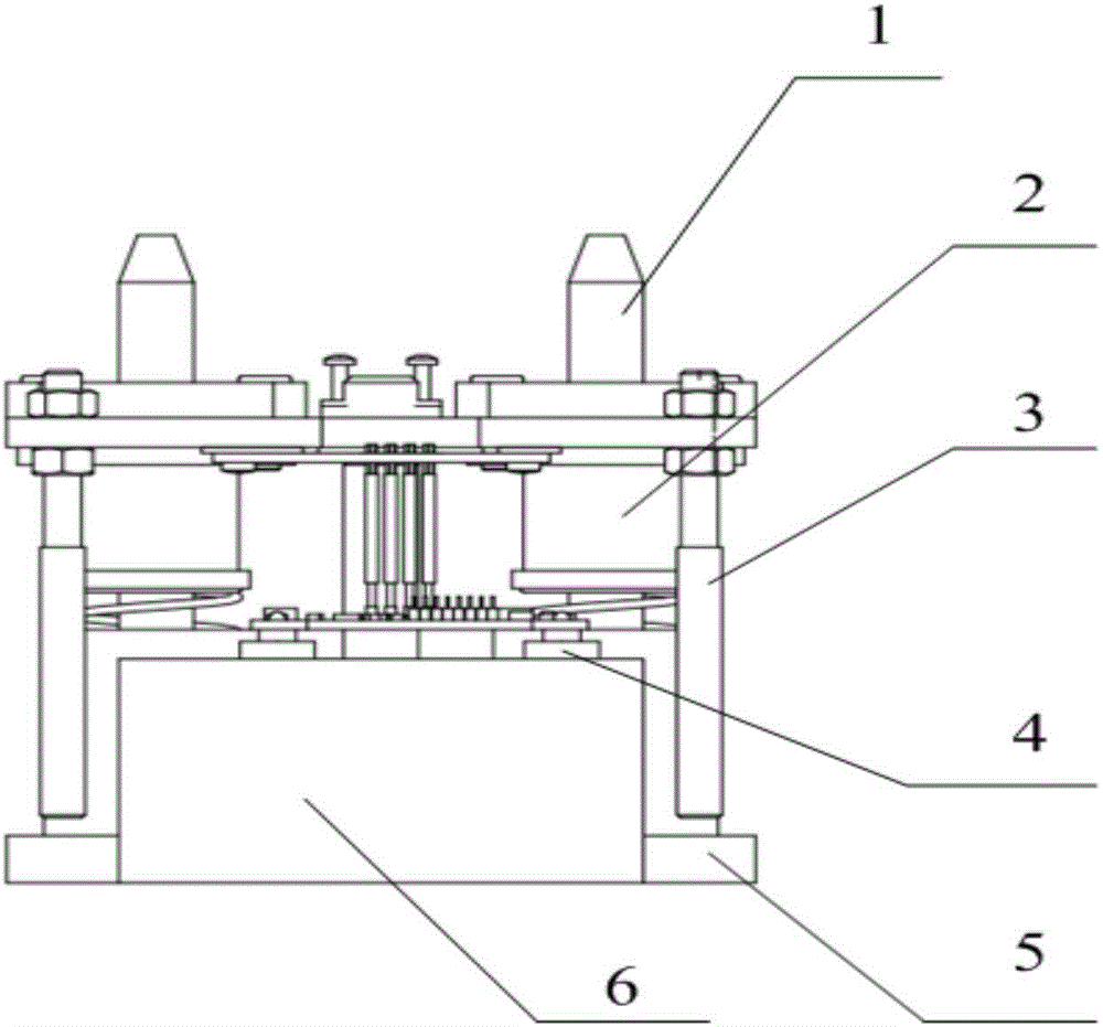 Test tool for detecting tilt angle sensor circuit board