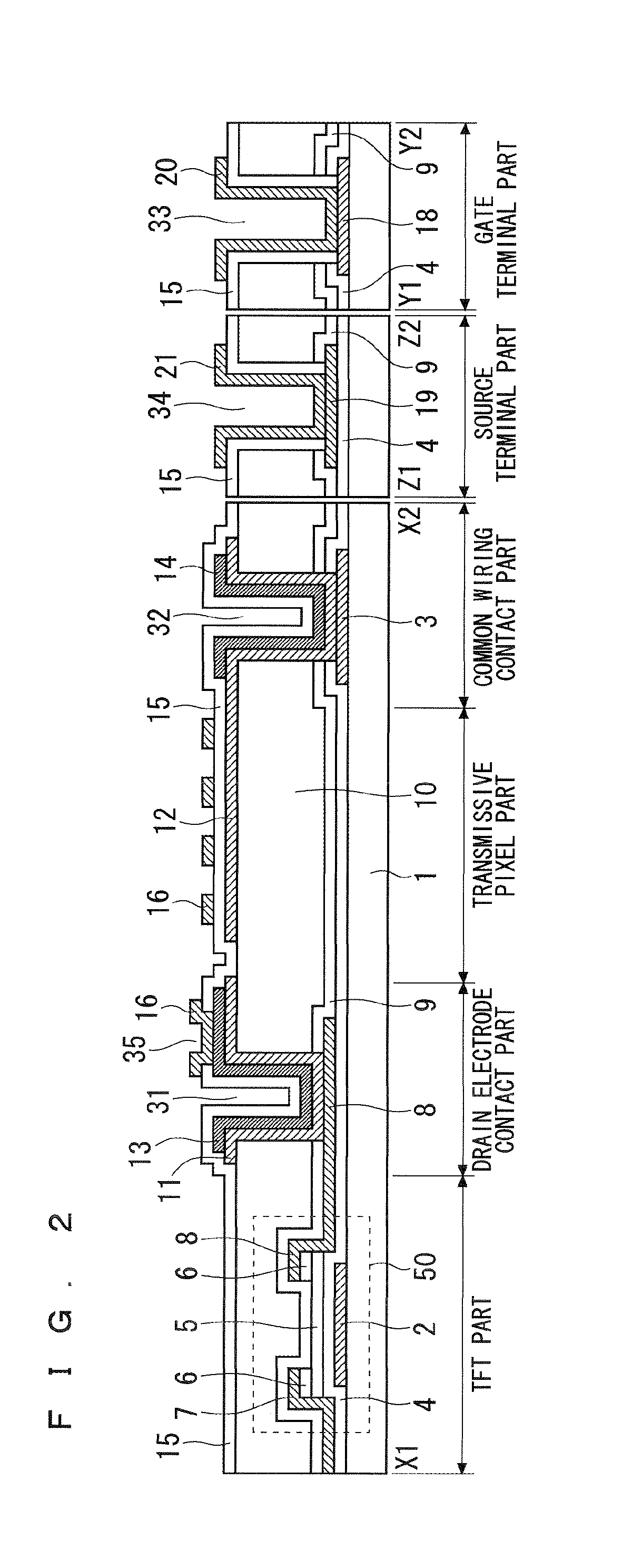 TFT array substrate and method for producing the same