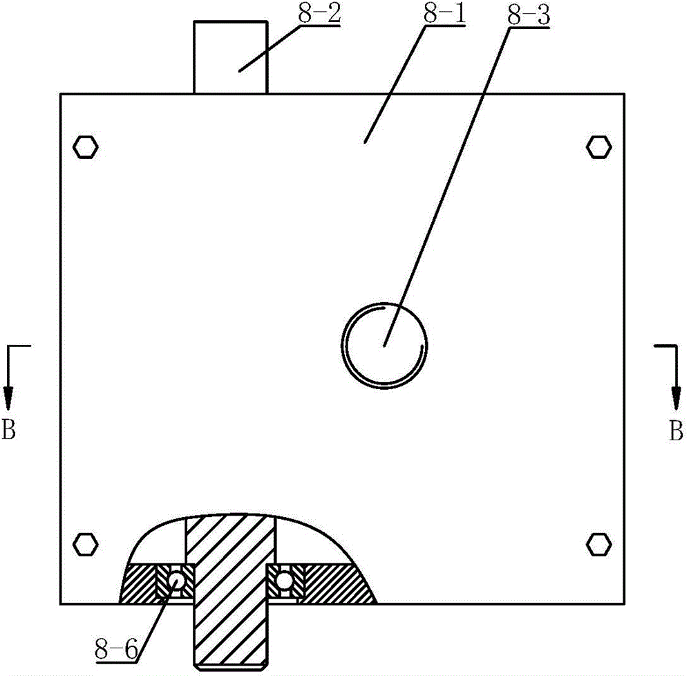 Self locking type elevating platform