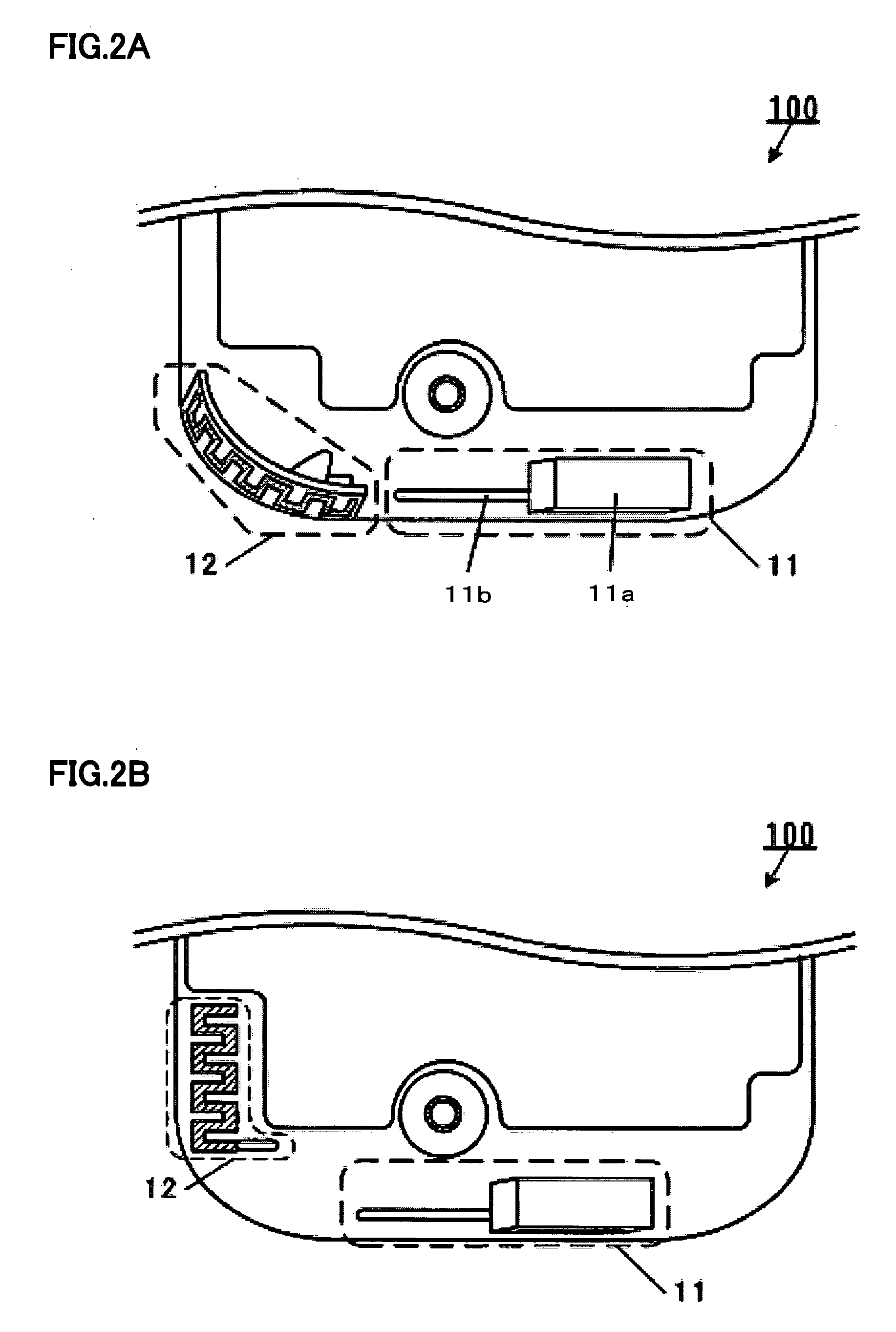 Antenna device and radio communication terminal