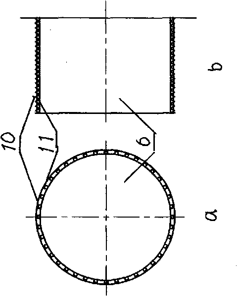 Miscanthus floridulus stalk gluing device and method