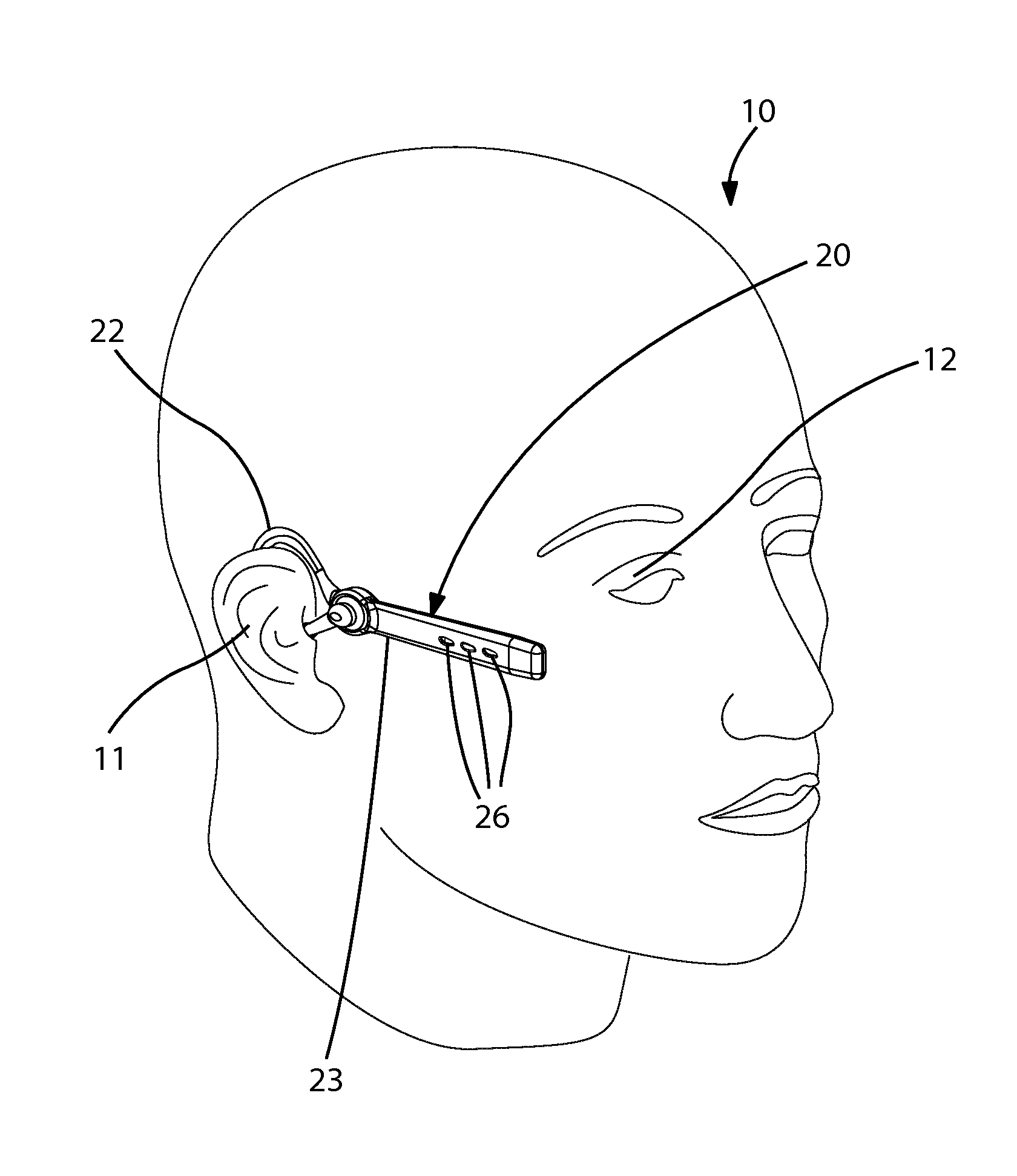 Electronic alerting device and associated method