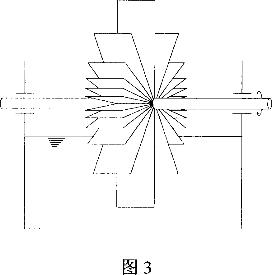 Liquid holding bath side-placed smoke gas desulfurization unit