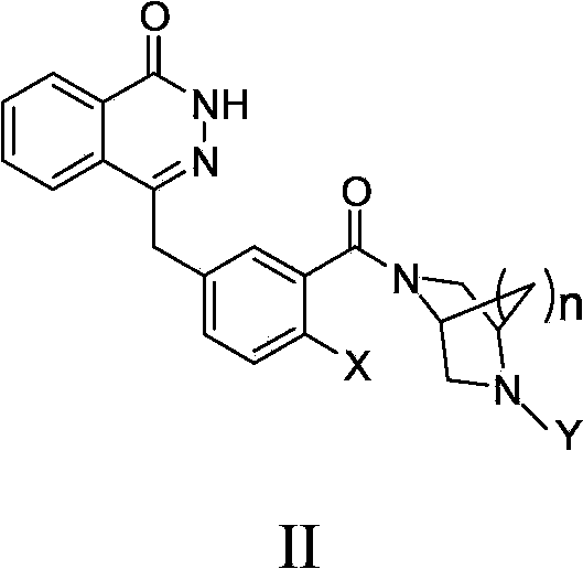 Condensed ring pyridazinone compound with bridge ring structure as well as preparation method and application thereof