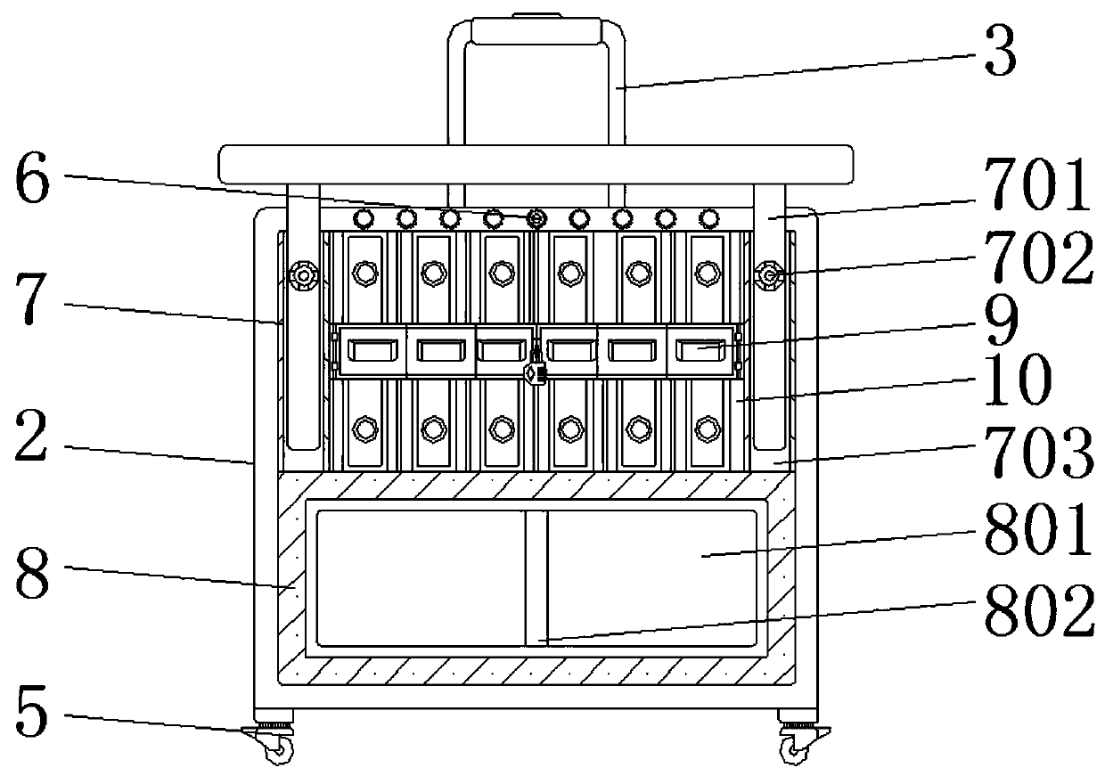 Biding document storage device for project bidding