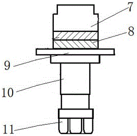 Universal rotating ultrasonic transducer assembly for high-speed electric spindle