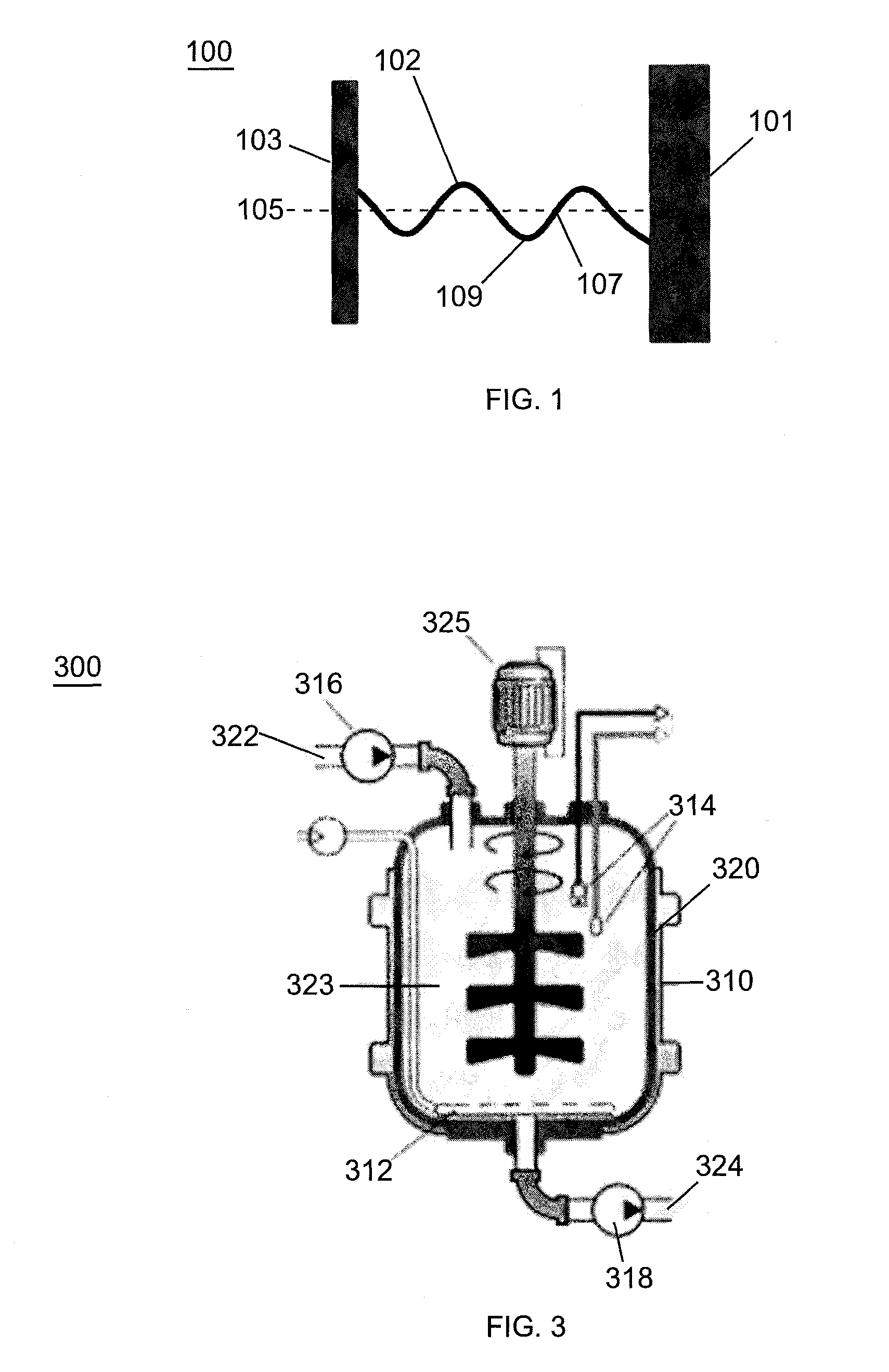 Bioreactor using acoustic standing waves