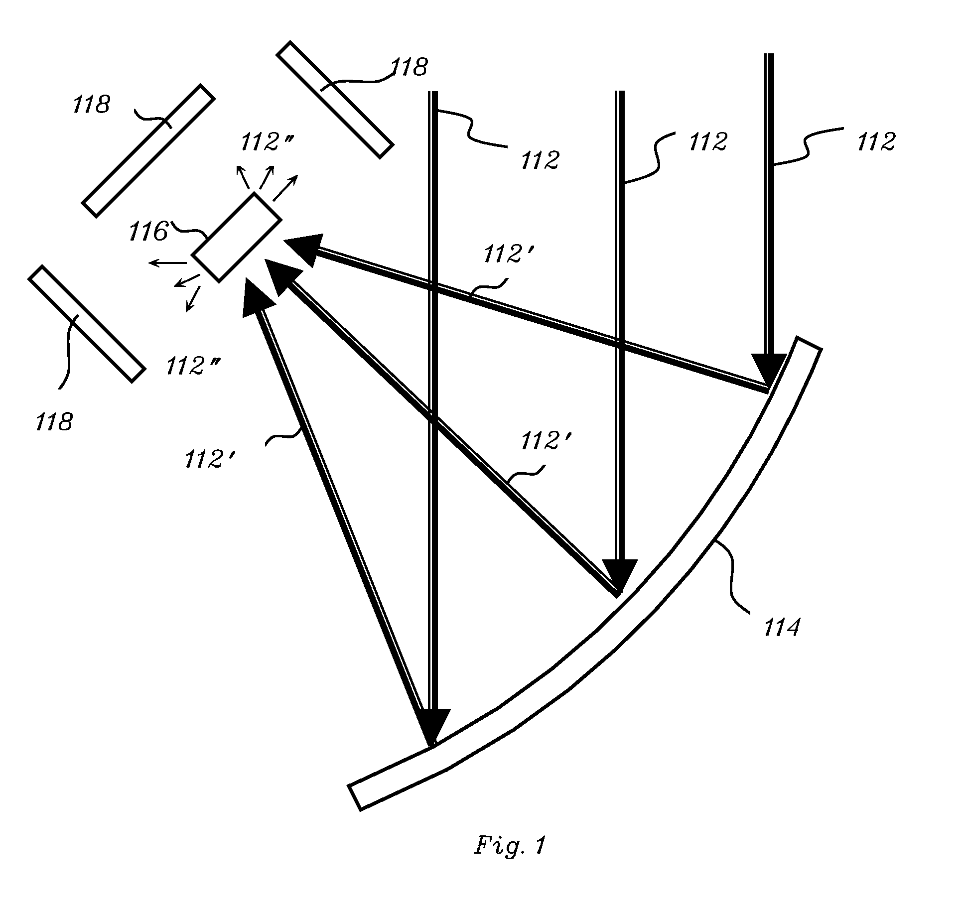 Spectrum-splitting and wavelength-shifting photovoltaic energy converting system suitable for direct and diffuse solar irradiation