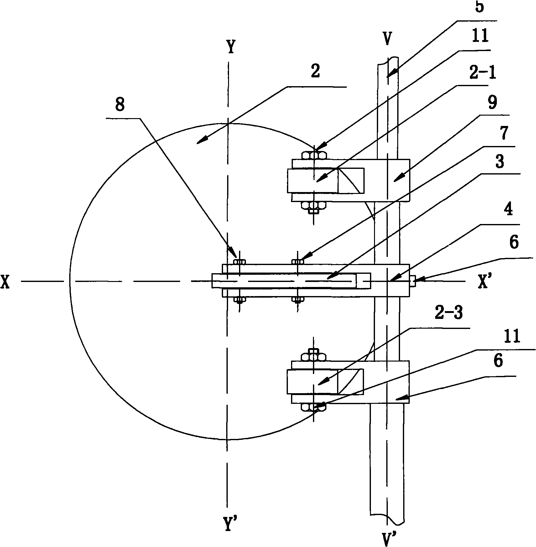 Eccentric butterfly valve