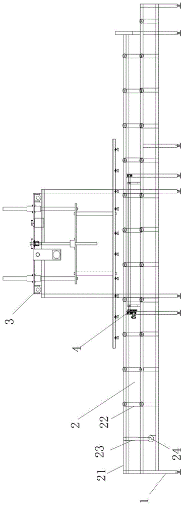 A fully automatic profile palletizer