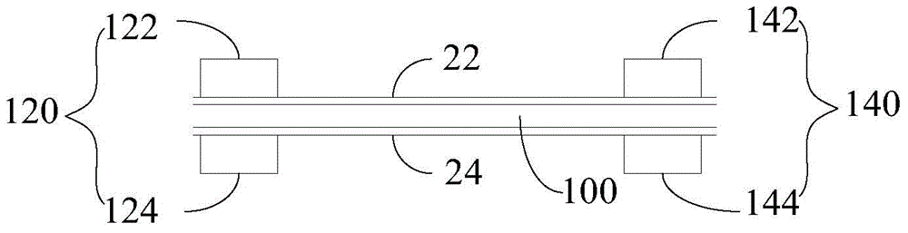 Flexible part detecting device and method