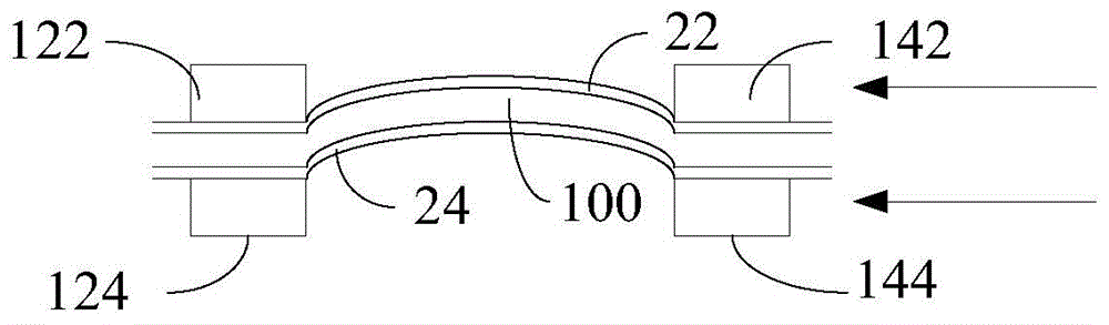 Flexible part detecting device and method