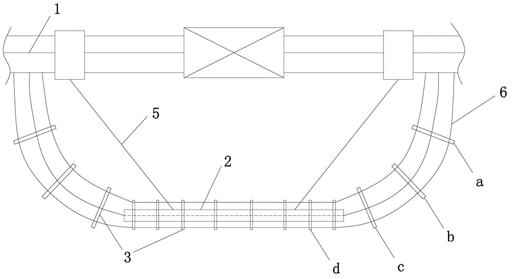 A squirrel cage rigid jumper