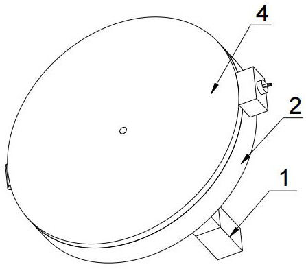 Tooling mechanism for manual pallet truck oil pump shell hole machining