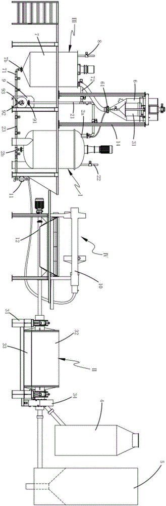 Production process and device for tetrabasic lead sulfate (4BS)