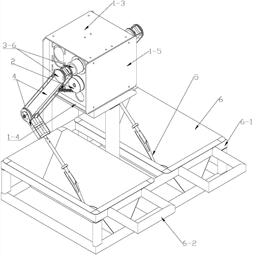 Dish taking robot