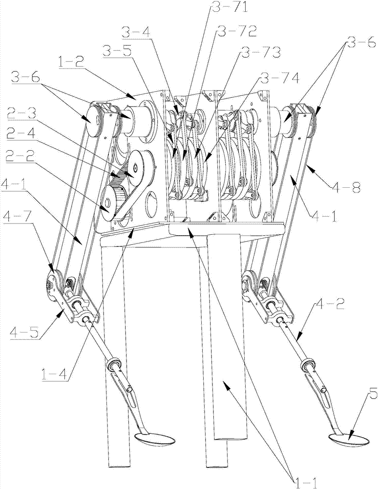 Dish taking robot