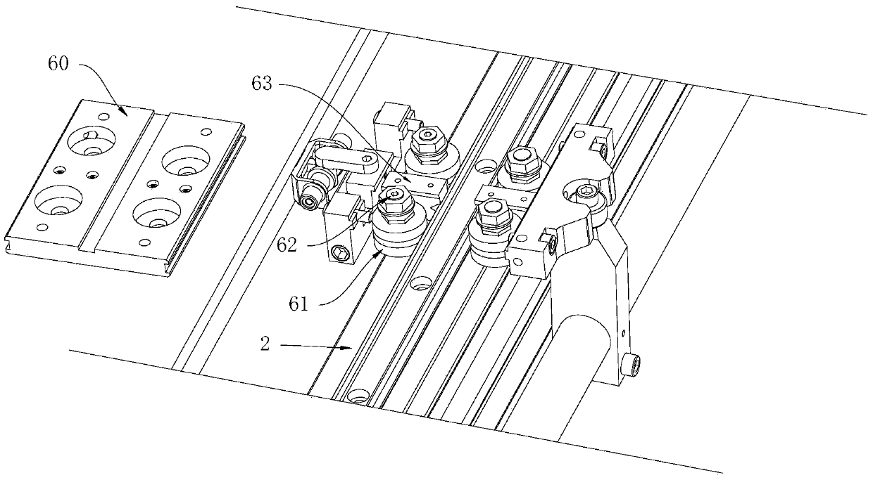 An electronic product assembly line