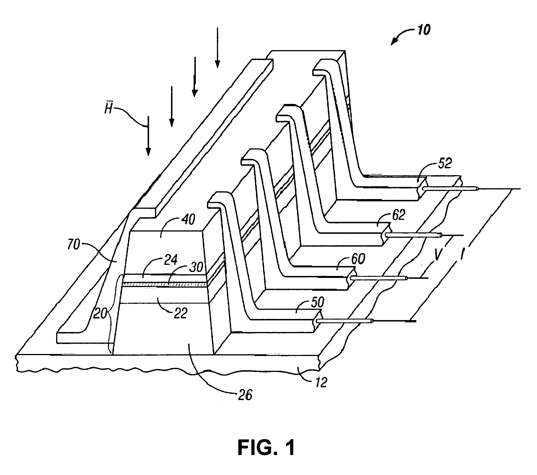 Integrated servo and read EMR sensor