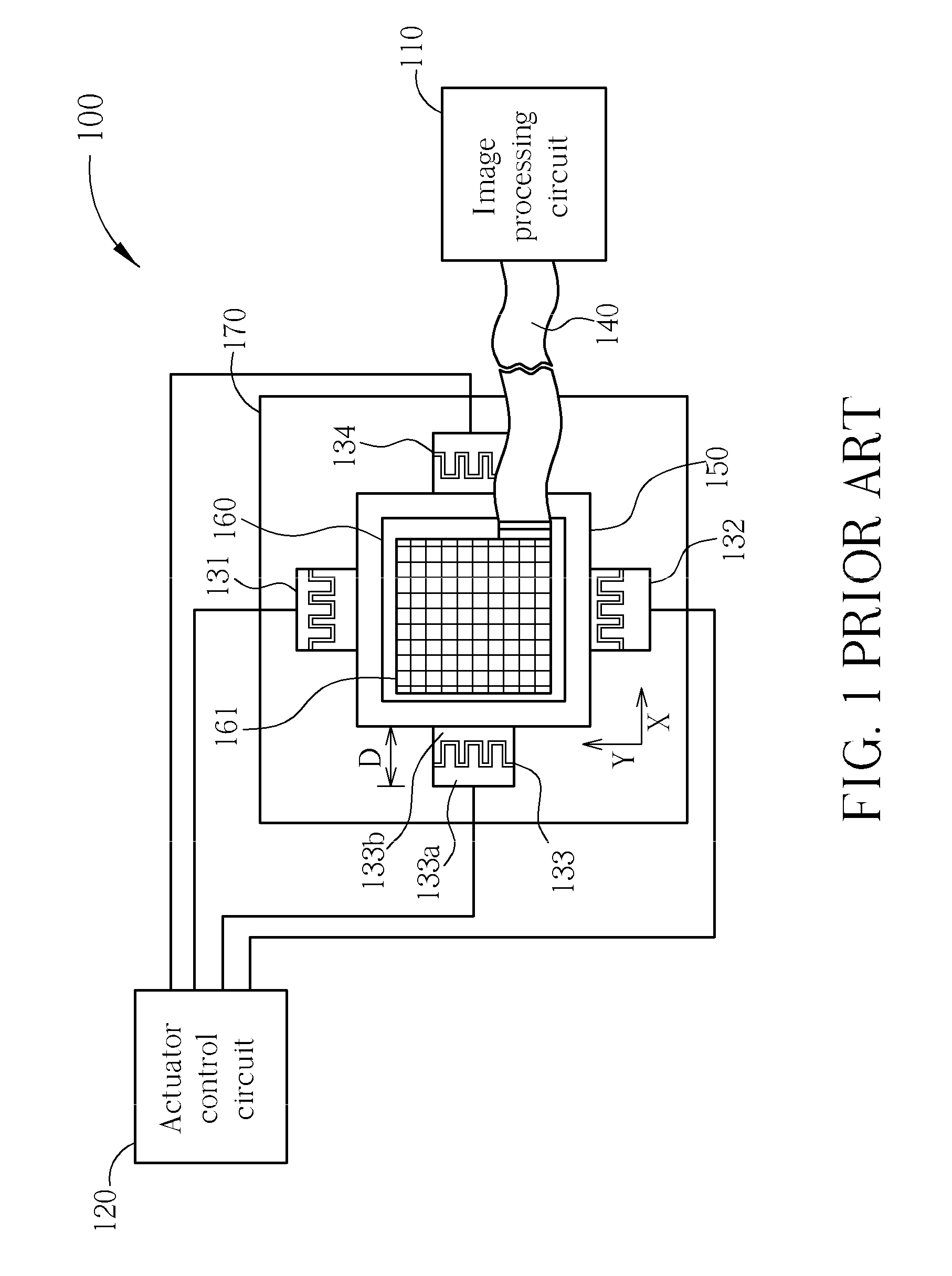 Micro-optical image stabilizer