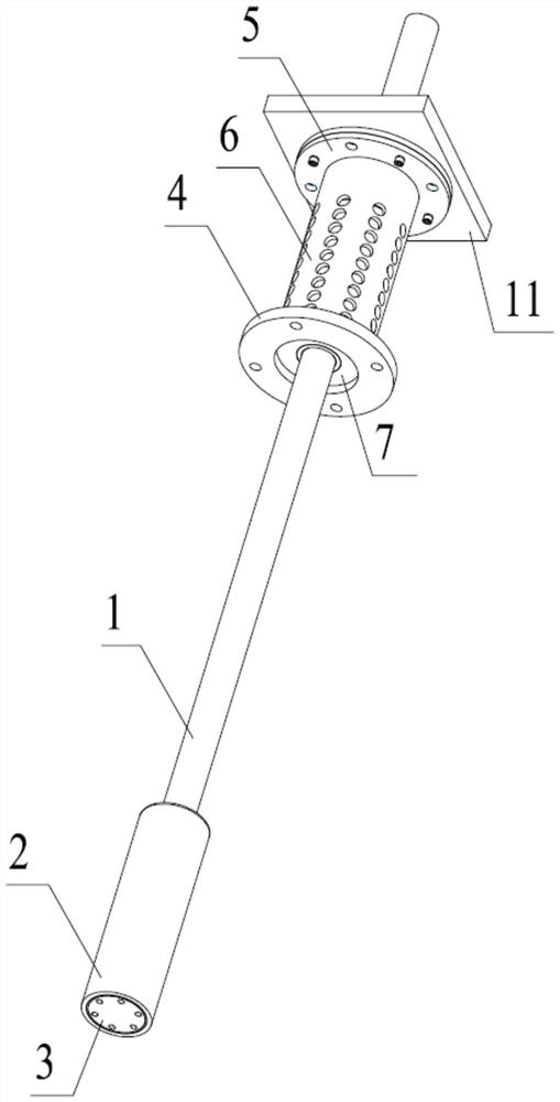 Momentum and energy absorption device shared by rubber and daub